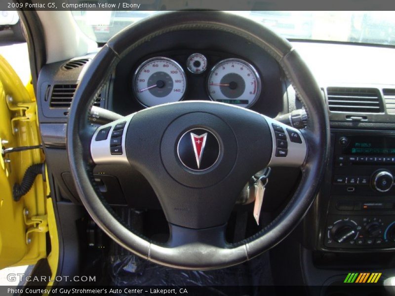Competition Yellow / Ebony 2009 Pontiac G5