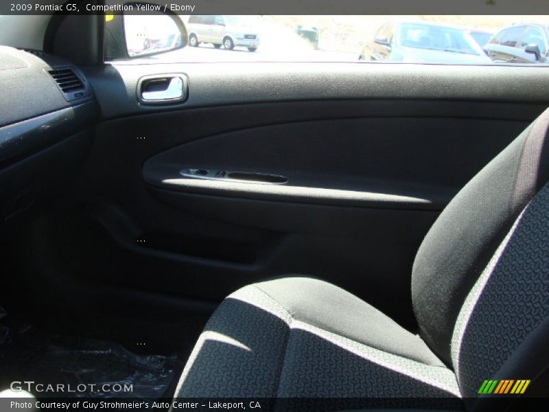 Competition Yellow / Ebony 2009 Pontiac G5
