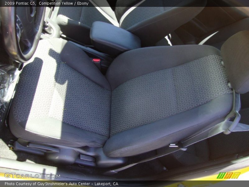 Competition Yellow / Ebony 2009 Pontiac G5