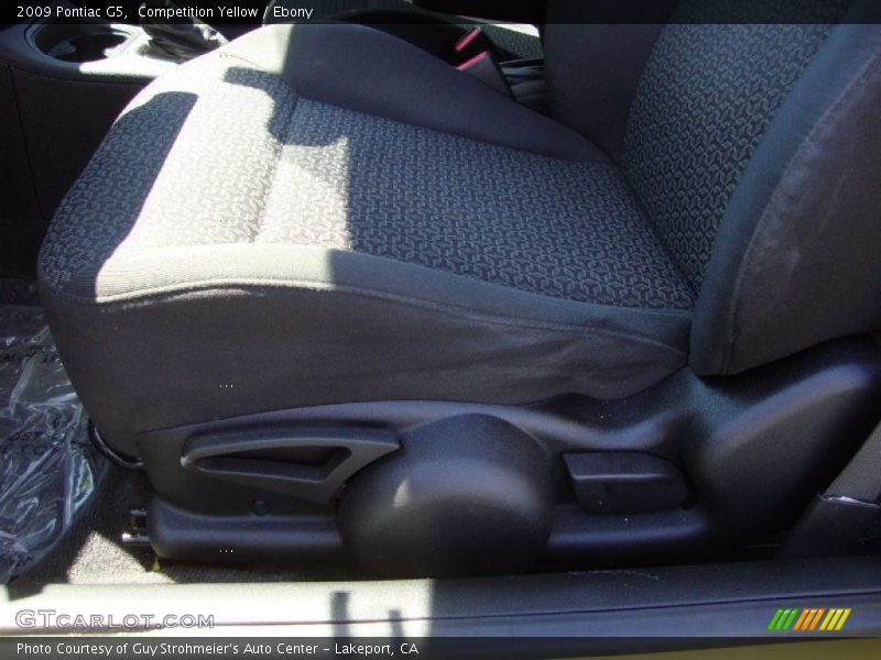 Competition Yellow / Ebony 2009 Pontiac G5