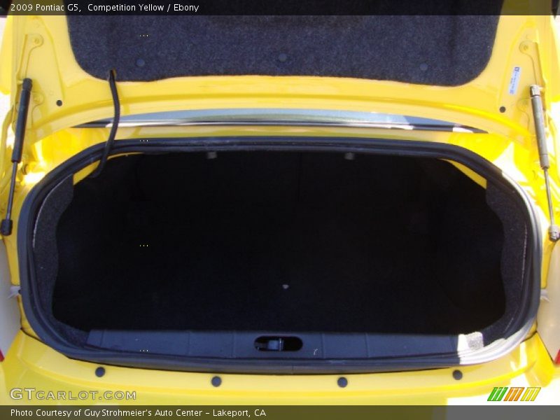 Competition Yellow / Ebony 2009 Pontiac G5