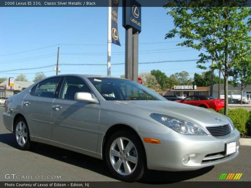 Classic Silver Metallic / Black 2006 Lexus ES 330