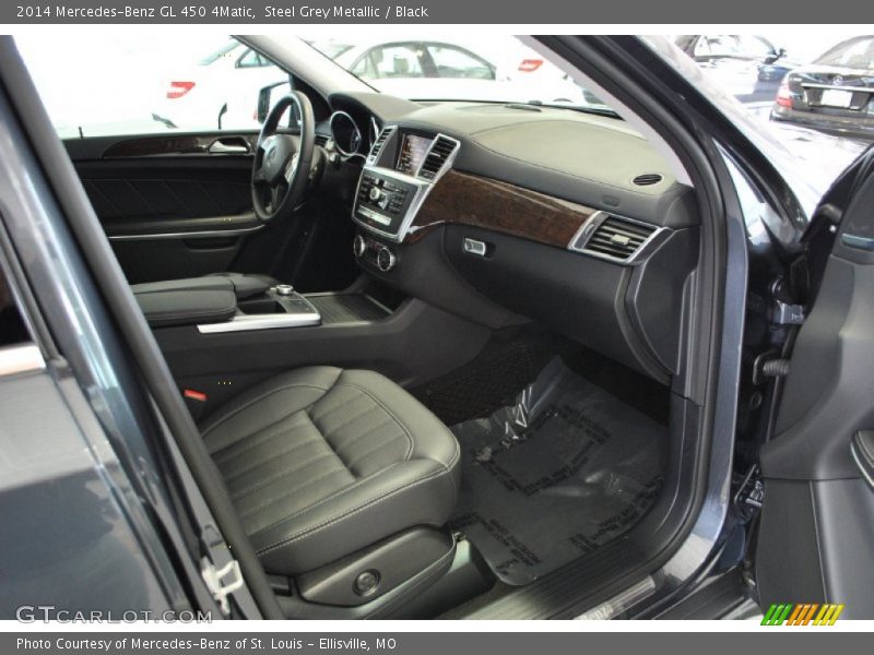 Steel Grey Metallic / Black 2014 Mercedes-Benz GL 450 4Matic