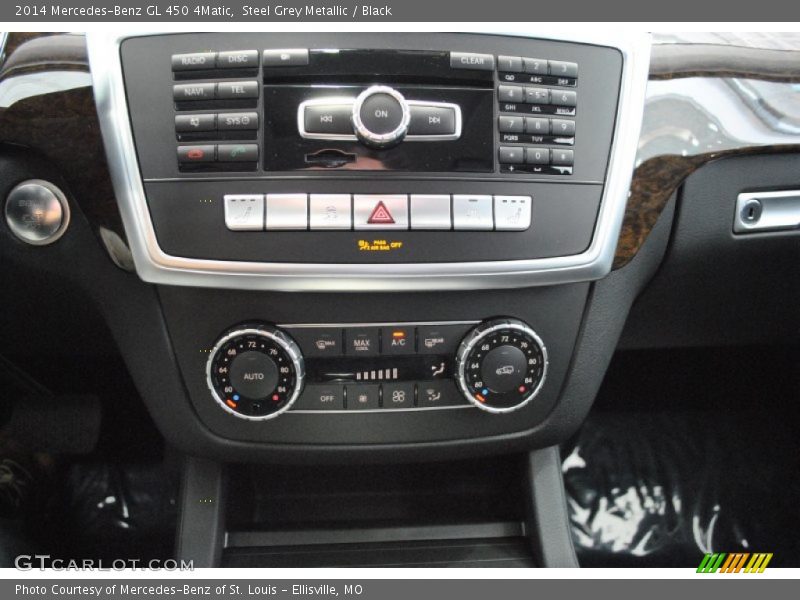 Steel Grey Metallic / Black 2014 Mercedes-Benz GL 450 4Matic