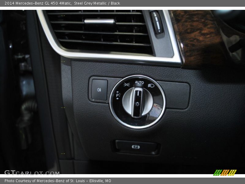 Steel Grey Metallic / Black 2014 Mercedes-Benz GL 450 4Matic