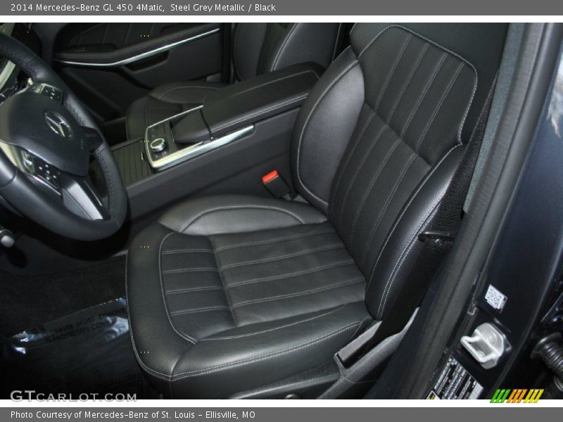 Steel Grey Metallic / Black 2014 Mercedes-Benz GL 450 4Matic