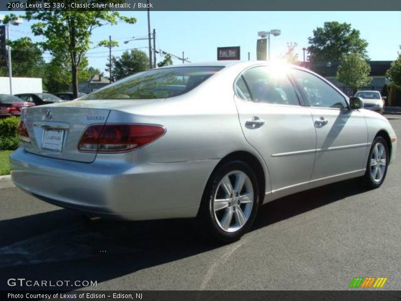 Classic Silver Metallic / Black 2006 Lexus ES 330