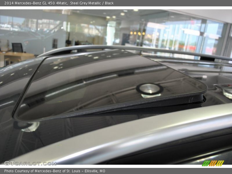 Steel Grey Metallic / Black 2014 Mercedes-Benz GL 450 4Matic