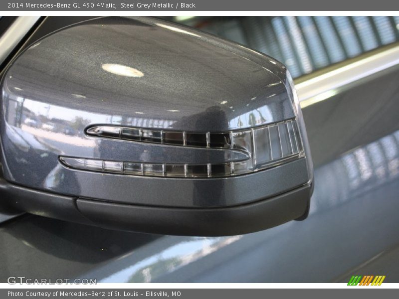 Steel Grey Metallic / Black 2014 Mercedes-Benz GL 450 4Matic