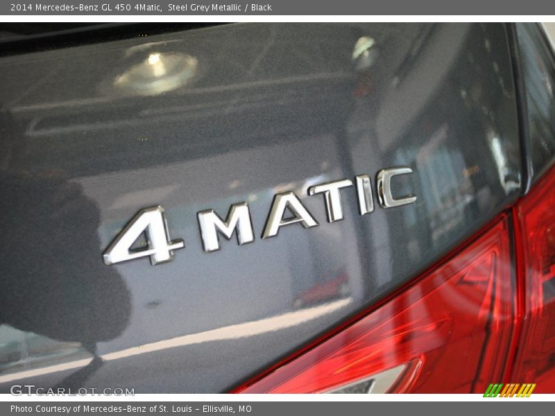 Steel Grey Metallic / Black 2014 Mercedes-Benz GL 450 4Matic