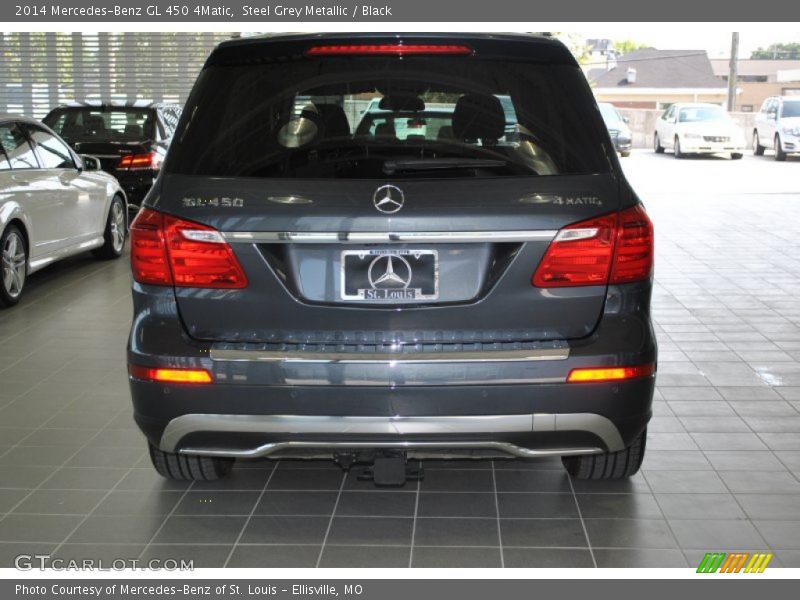 Steel Grey Metallic / Black 2014 Mercedes-Benz GL 450 4Matic