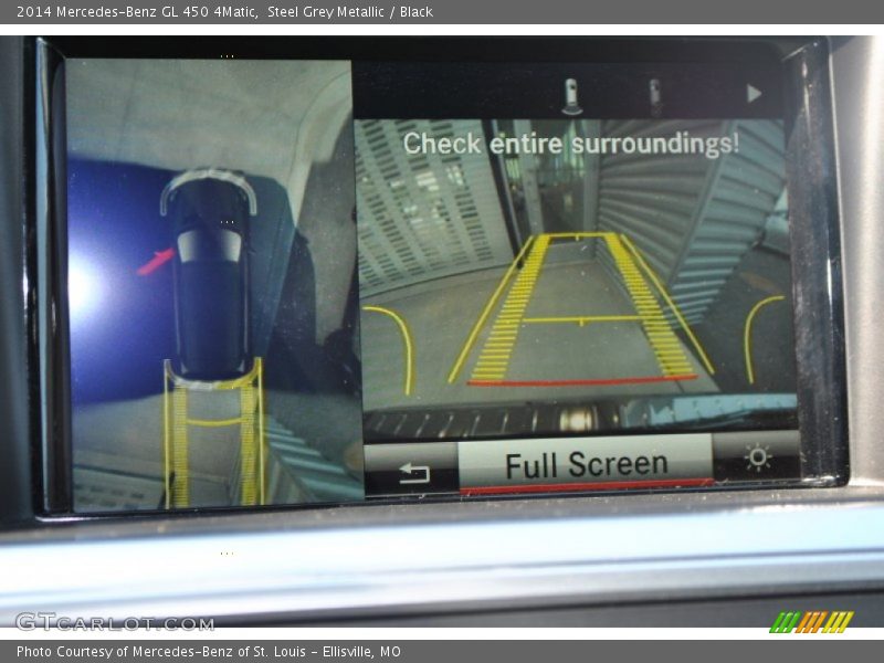 Steel Grey Metallic / Black 2014 Mercedes-Benz GL 450 4Matic