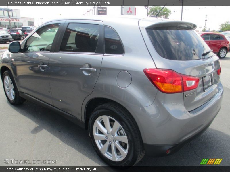 Mercury Gray / Black 2015 Mitsubishi Outlander Sport SE AWC