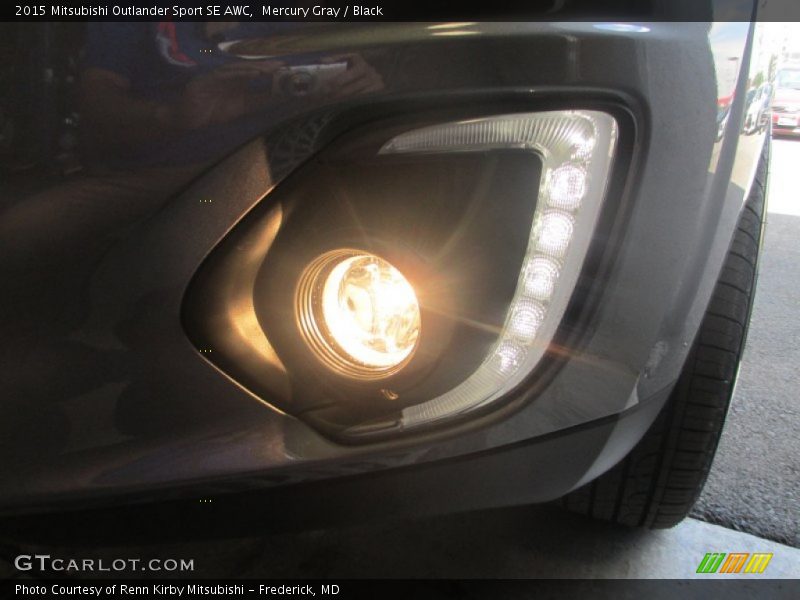 Mercury Gray / Black 2015 Mitsubishi Outlander Sport SE AWC