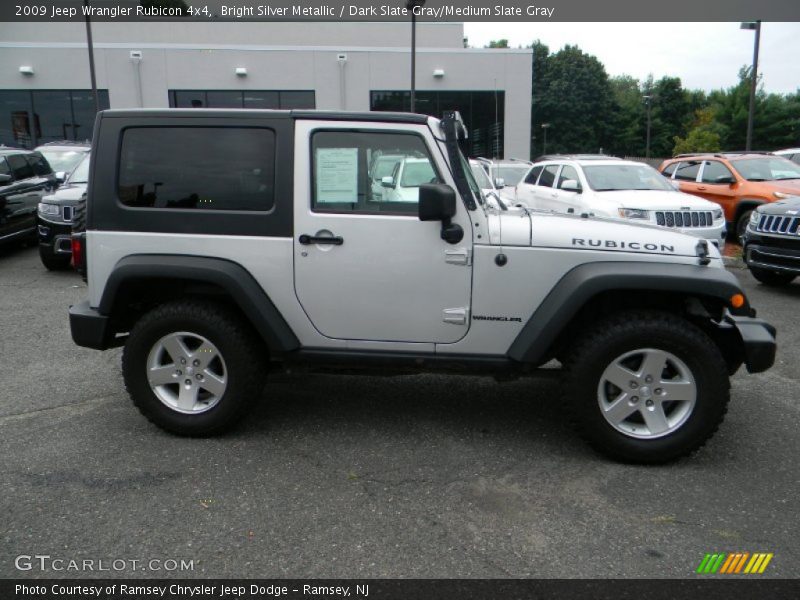  2009 Wrangler Rubicon 4x4 Bright Silver Metallic
