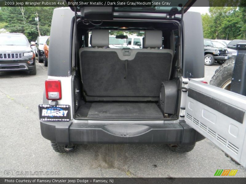 Bright Silver Metallic / Dark Slate Gray/Medium Slate Gray 2009 Jeep Wrangler Rubicon 4x4