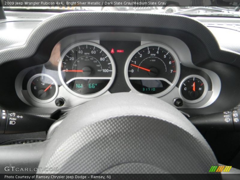  2009 Wrangler Rubicon 4x4 Rubicon 4x4 Gauges