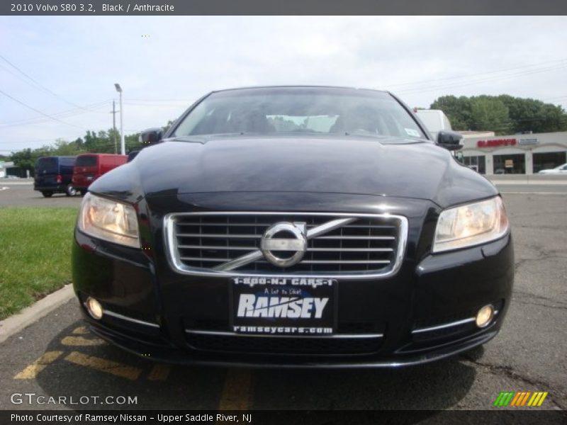 Black / Anthracite 2010 Volvo S80 3.2