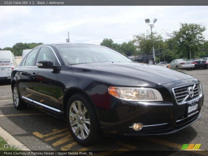 Black / Anthracite 2010 Volvo S80 3.2