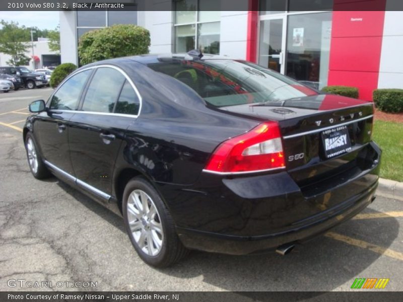 Black / Anthracite 2010 Volvo S80 3.2