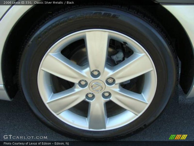 Classic Silver Metallic / Black 2006 Lexus ES 330