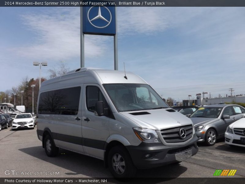 Brilliant Blue / Tunja Black 2014 Mercedes-Benz Sprinter 2500 High Roof Passenger Van