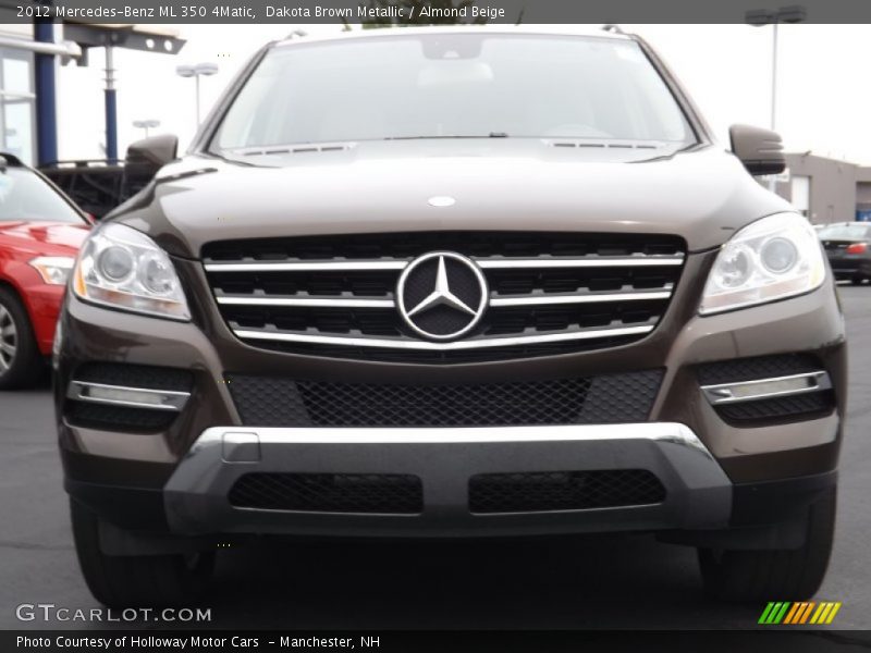 Dakota Brown Metallic / Almond Beige 2012 Mercedes-Benz ML 350 4Matic