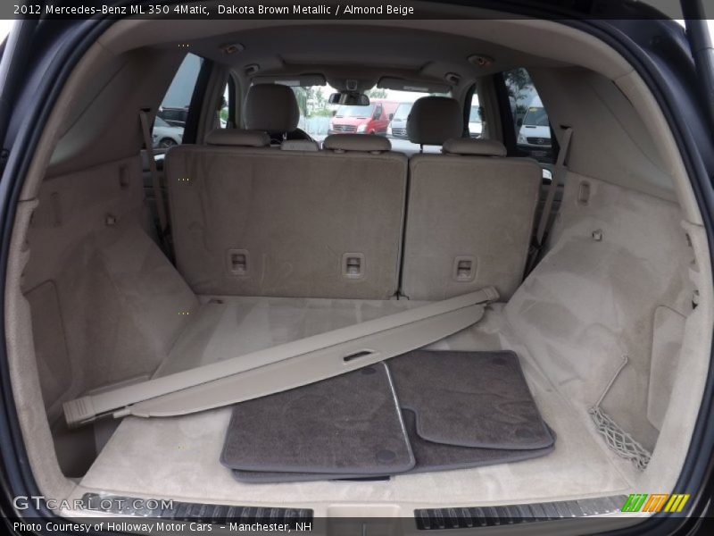 Dakota Brown Metallic / Almond Beige 2012 Mercedes-Benz ML 350 4Matic