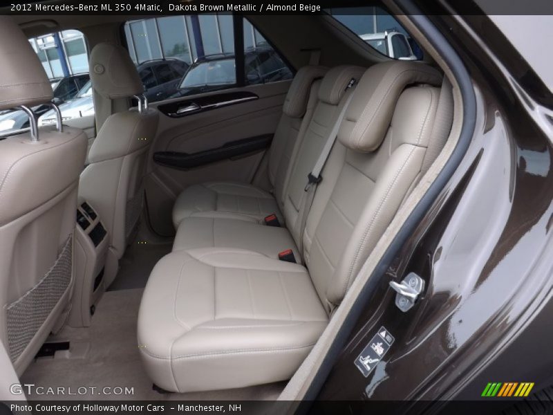 Dakota Brown Metallic / Almond Beige 2012 Mercedes-Benz ML 350 4Matic