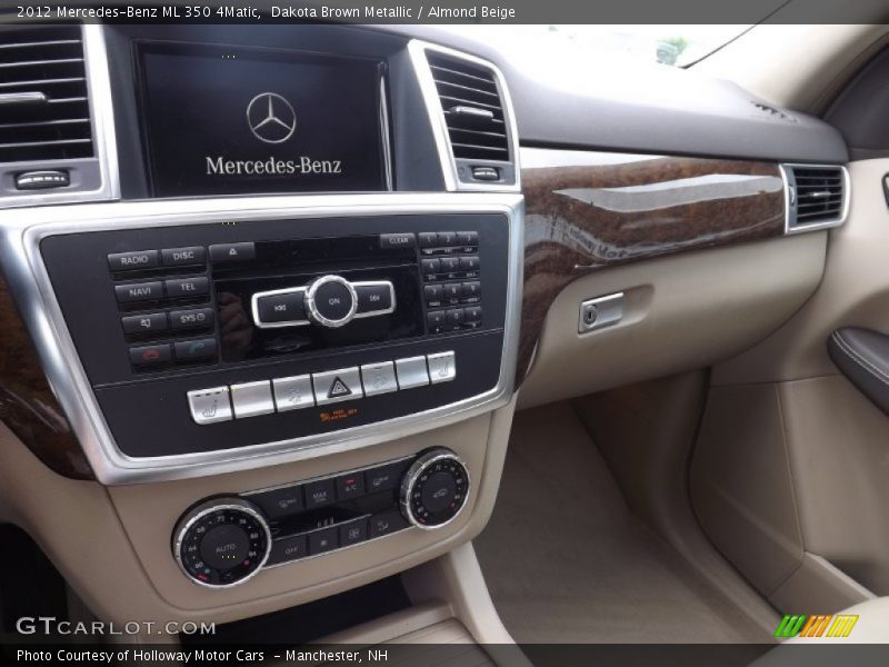 Dashboard of 2012 ML 350 4Matic