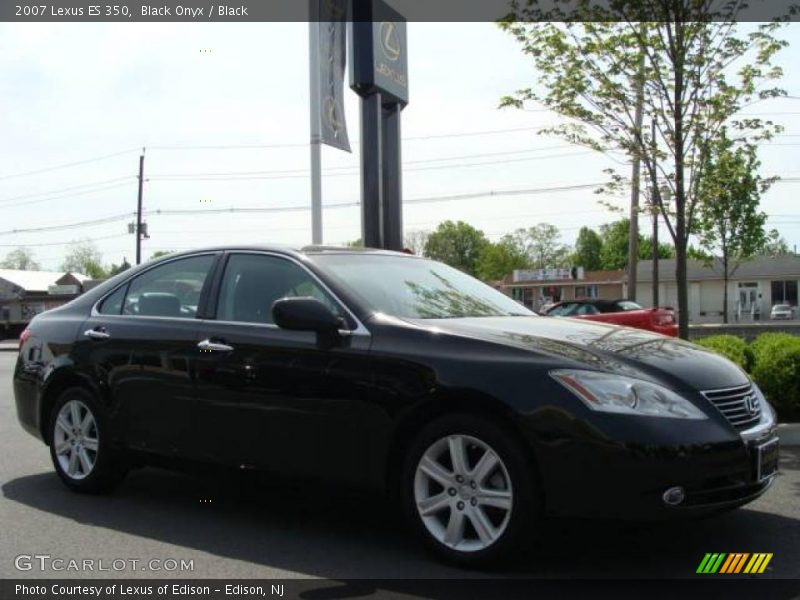 Black Onyx / Black 2007 Lexus ES 350
