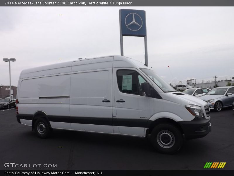 Arctic White / Tunja Black 2014 Mercedes-Benz Sprinter 2500 Cargo Van