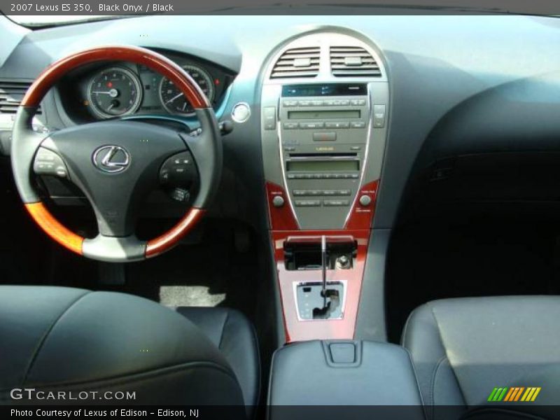 Black Onyx / Black 2007 Lexus ES 350