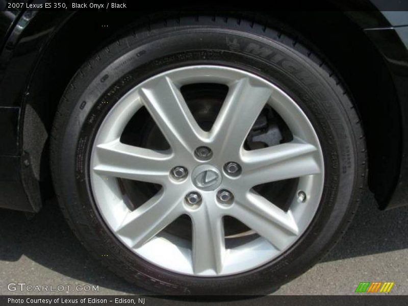 Black Onyx / Black 2007 Lexus ES 350