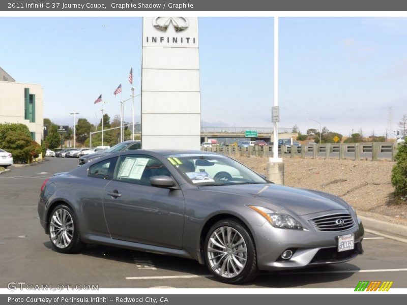 Graphite Shadow / Graphite 2011 Infiniti G 37 Journey Coupe