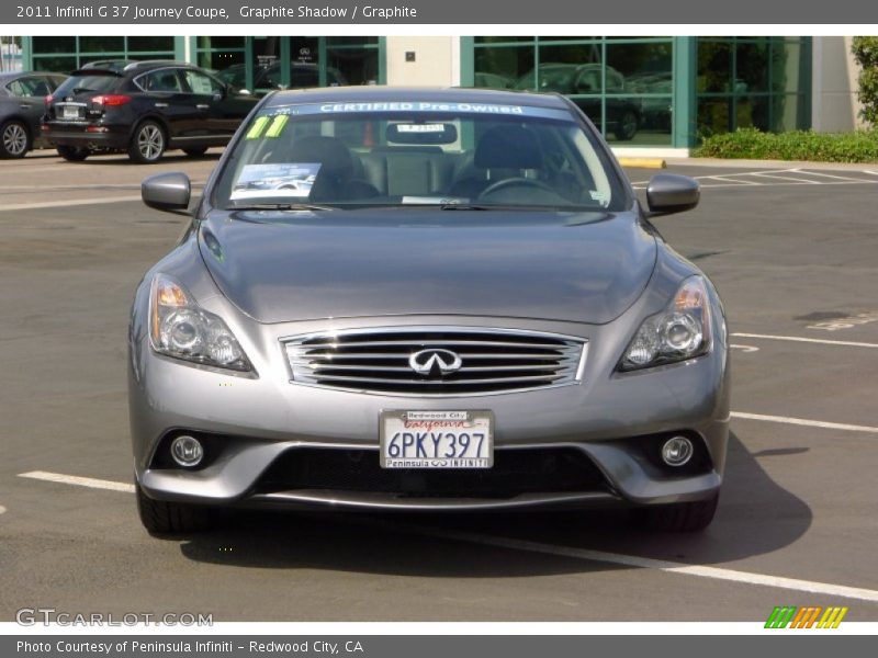 Graphite Shadow / Graphite 2011 Infiniti G 37 Journey Coupe