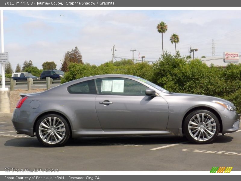 Graphite Shadow / Graphite 2011 Infiniti G 37 Journey Coupe