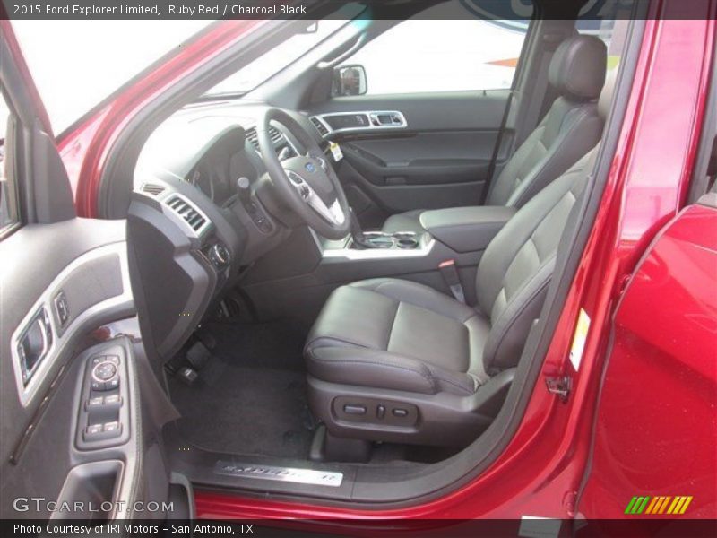 Ruby Red / Charcoal Black 2015 Ford Explorer Limited