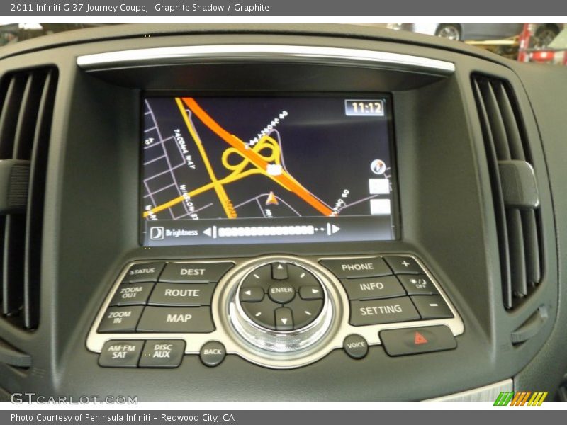 Graphite Shadow / Graphite 2011 Infiniti G 37 Journey Coupe