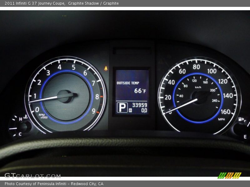 Graphite Shadow / Graphite 2011 Infiniti G 37 Journey Coupe