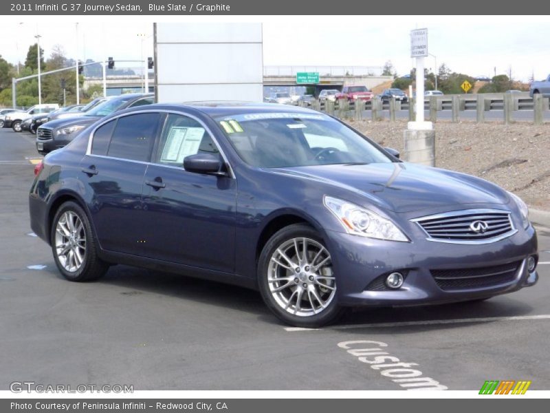 Blue Slate / Graphite 2011 Infiniti G 37 Journey Sedan
