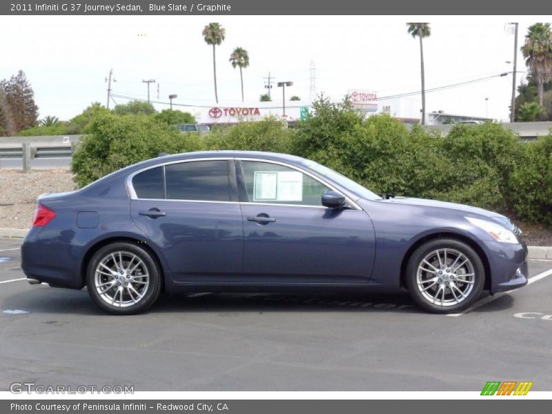 Blue Slate / Graphite 2011 Infiniti G 37 Journey Sedan