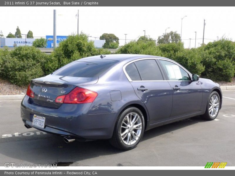 Blue Slate / Graphite 2011 Infiniti G 37 Journey Sedan