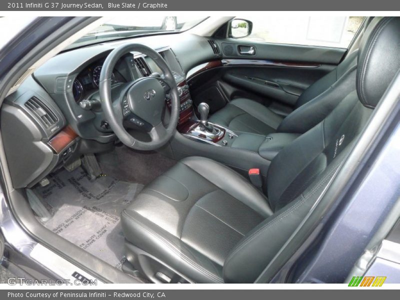 Blue Slate / Graphite 2011 Infiniti G 37 Journey Sedan
