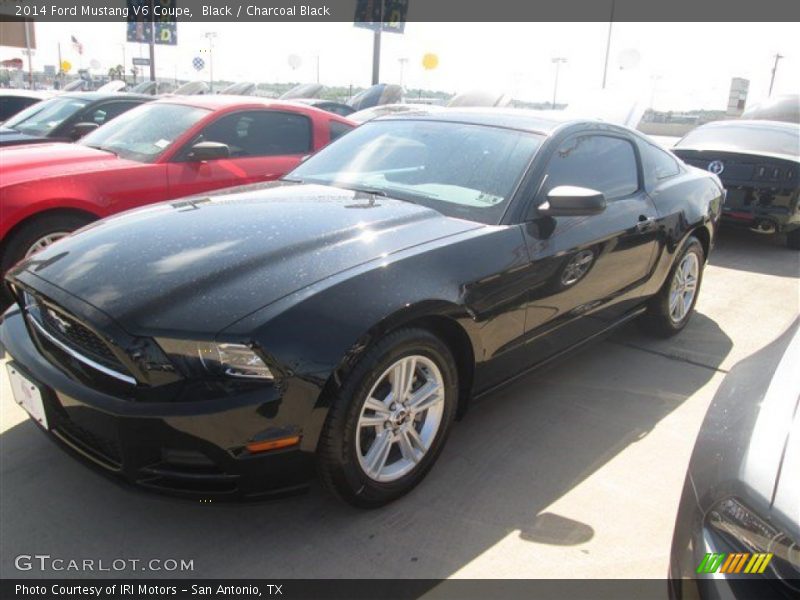 Black / Charcoal Black 2014 Ford Mustang V6 Coupe