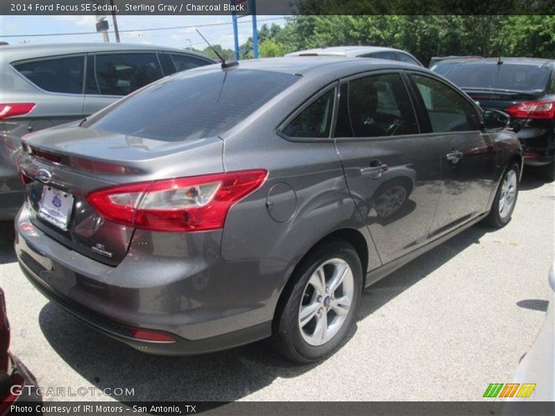Sterling Gray / Charcoal Black 2014 Ford Focus SE Sedan