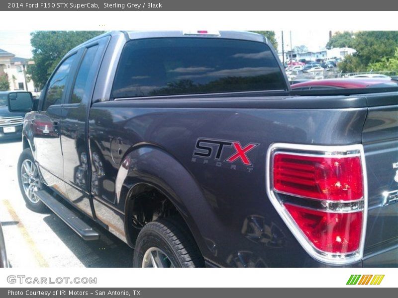 Sterling Grey / Black 2014 Ford F150 STX SuperCab