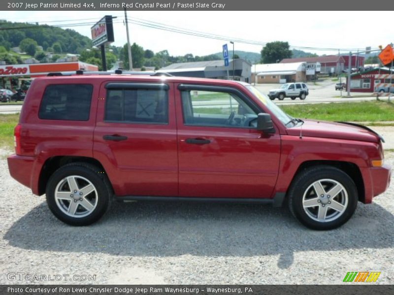 Inferno Red Crystal Pearl / Pastel Slate Gray 2007 Jeep Patriot Limited 4x4