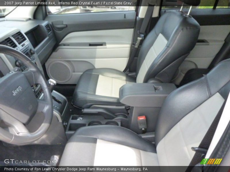 Inferno Red Crystal Pearl / Pastel Slate Gray 2007 Jeep Patriot Limited 4x4