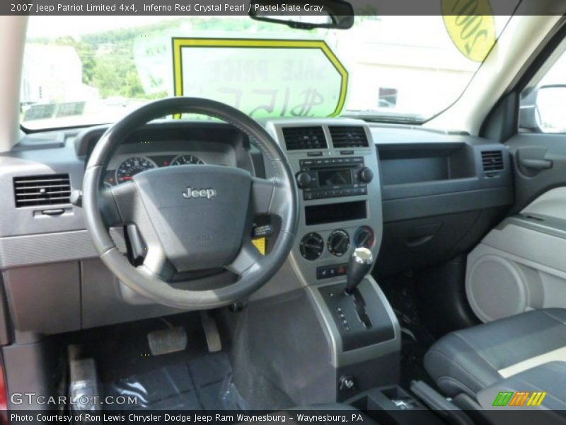 Inferno Red Crystal Pearl / Pastel Slate Gray 2007 Jeep Patriot Limited 4x4